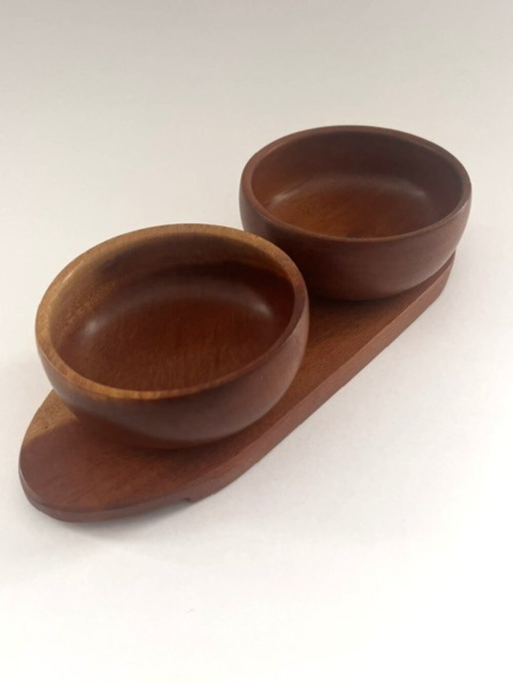 Wood Serving Bowls and Tray Set Nuts Candy Charcuterie Trinket